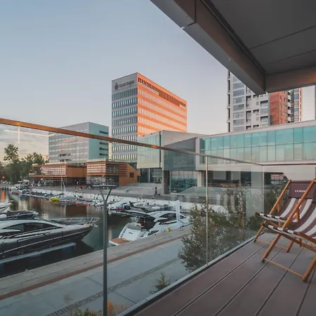 아파트 Yacht Park Marina Ekskluzywny Z Widokiem Na Marine