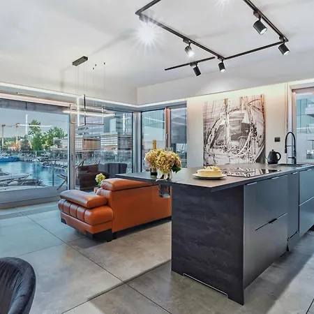 Apartment Yacht Park Marina Ekskluzywny Z Widokiem Na Marine