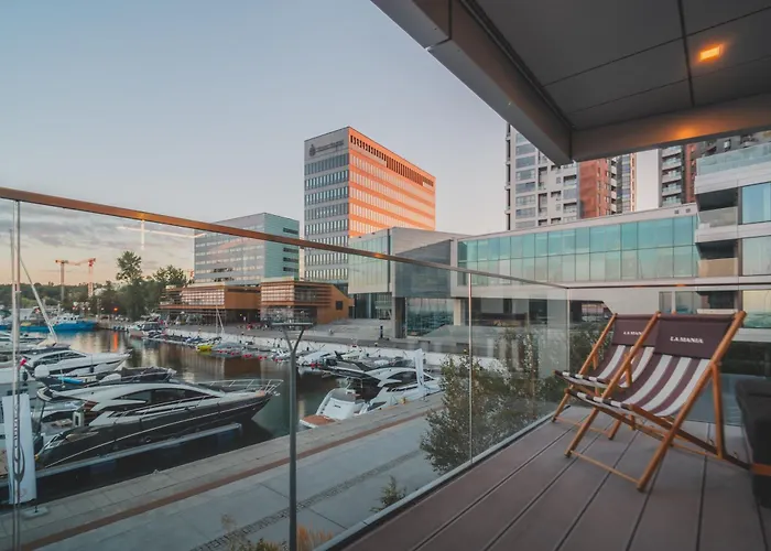 Apartment Yacht Park Marina Ekskluzywny Z Widokiem Na Marine