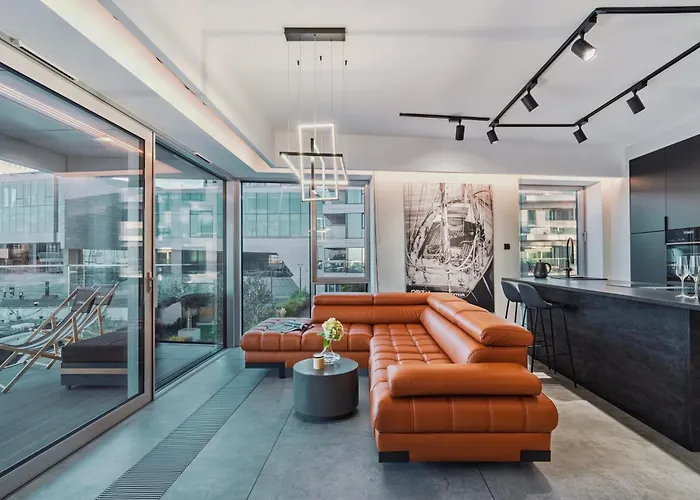 Yacht Park Marina Ekskluzywny Z Widokiem Na Marine Apartment Gdynia