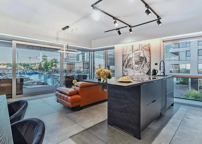 Apartment Yacht Park Marina Ekskluzywny Z Widokiem Na Marine